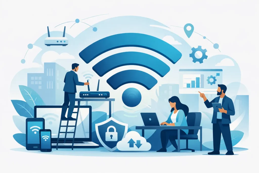Como melhorar o wi fi da empresa na prática